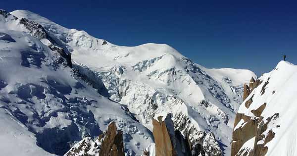 アルプス山脈の最高峰・モンブラン