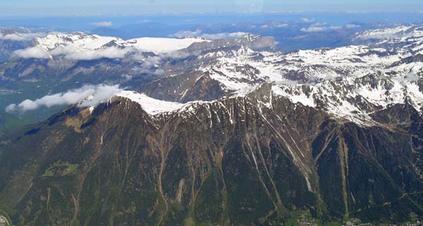 アルプス山脈の風景