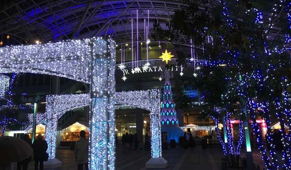 博多駅の夜景