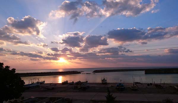 沖縄の海　田邉君撮影