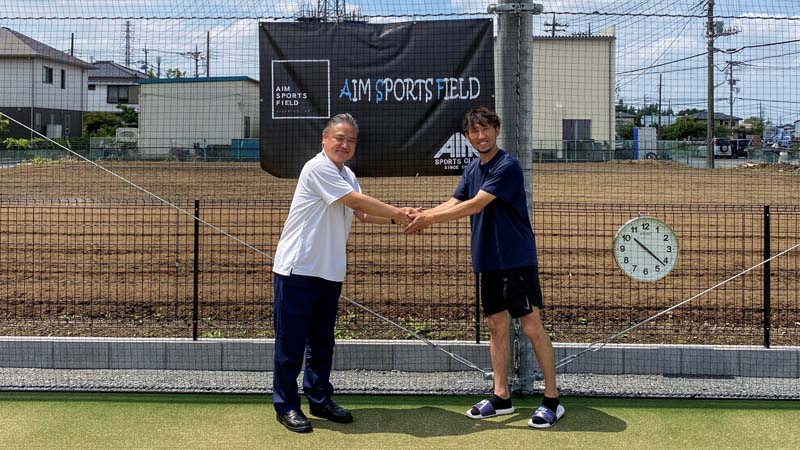 埼玉県越谷市大間野に新しく誕生したエイムスポーツクラブのスポーツフィールドがいいね！