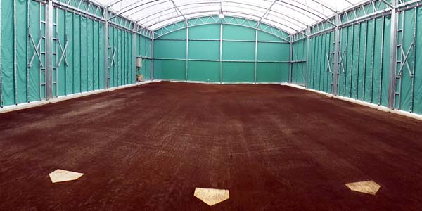 自由ヶ丘高校野球部　室内練習場 (3)