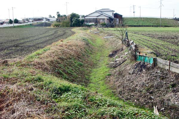 かんがい排水整備工事 着工前