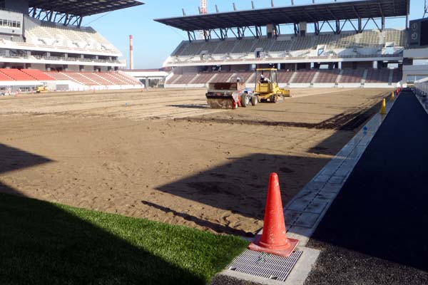 北九州スタジアム 施工状況