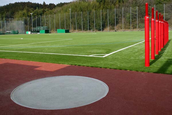 五條高校運動場人工芝生化工事