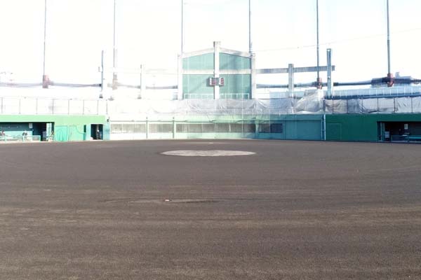 延命球場内野グラウンド改修工事
