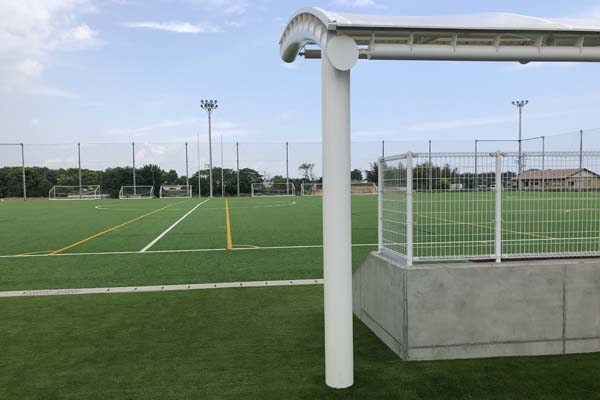 永添運動公園グラウンド人工芝整備工事