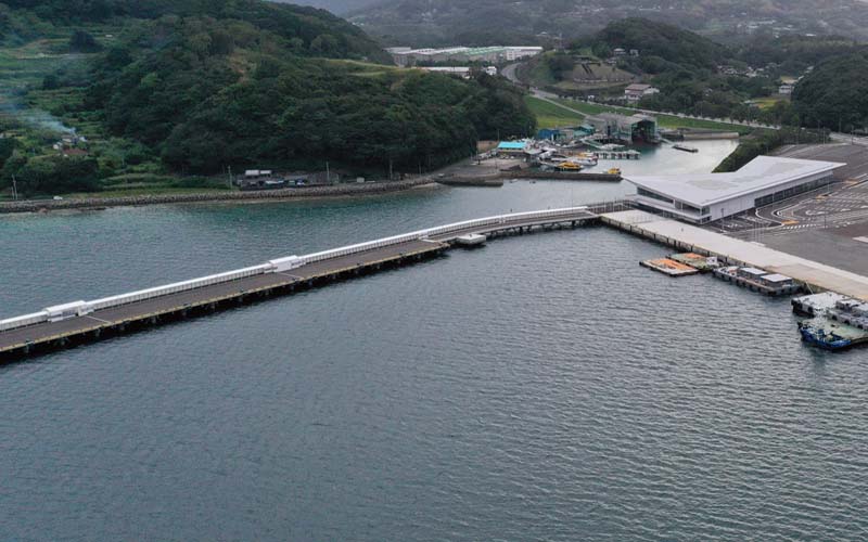 佐世保港浦頭地区屋根付通路整備（その2）工