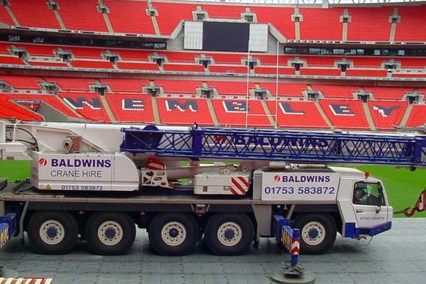 ■TERRATRAK - 100 ton truck at Wembley