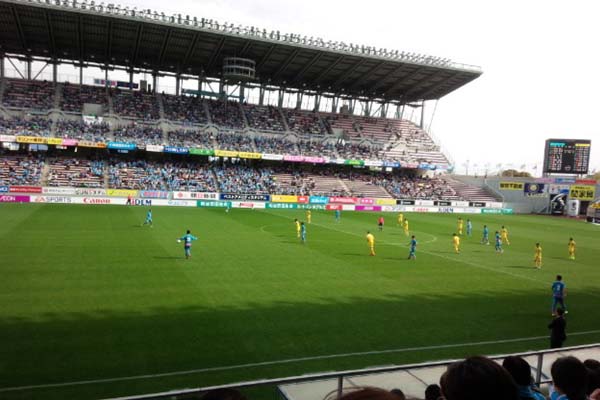 「の～ずぃ～」のサッカー観戦レポート④前半戦