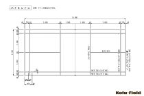 【競技別エリア規格】バトミントン