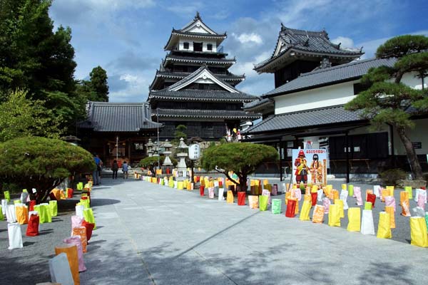 豊前の国 観月祭 中津 城あかり (10)