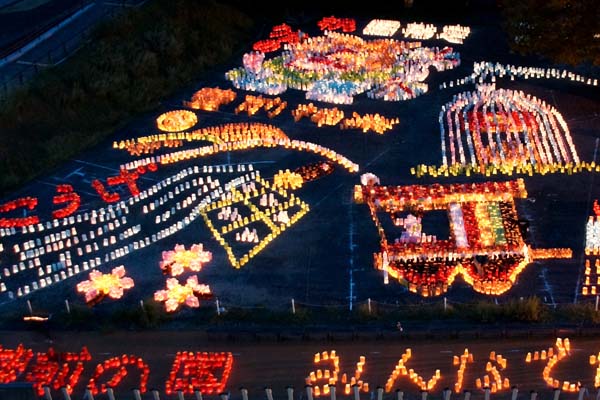 豊前の国 観月祭 中津 城あかり (12)